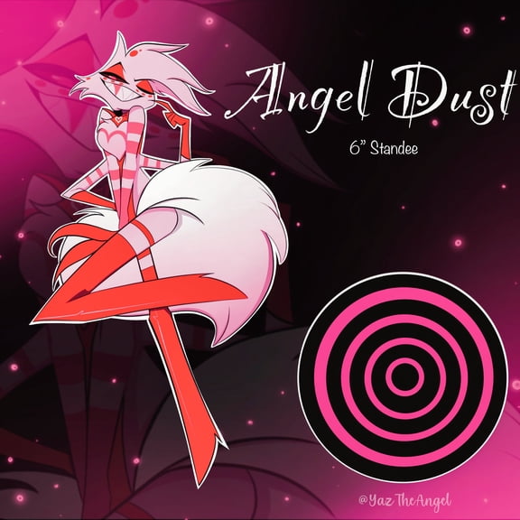 Angel Dust Valentines Day Standee (1 standee_15cm)