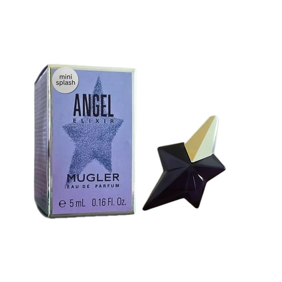 Angel Elixir by Mugler, Eau De Parfum, Perfume for Women, Miniature Splash 0.17 fl oz