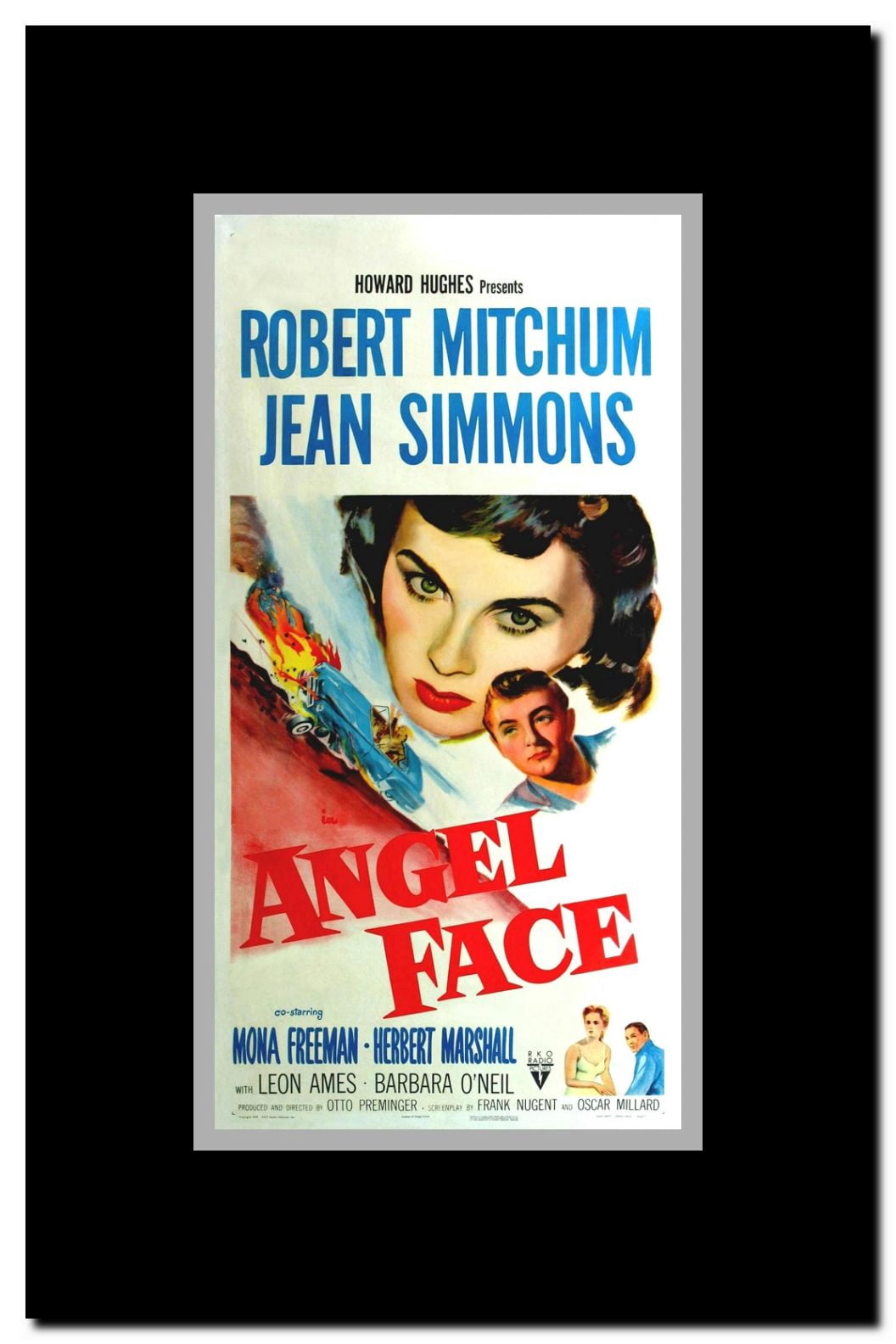 Angel Face Framed Movie Poster