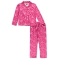 thumbnail image 1 of Angel Face Girls' 2-Piece Hearts Coat Pajamas - fuchsia, 4 (Little Girls), 1 of 1