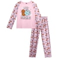 thumbnail image 1 of Angel Face Girls Pajama Set Soft Cozy Jersey Sleep Shirt and Pajama Pants for Girls 2 Piece, 1 of 7