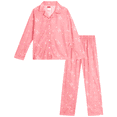 thumbnail image 1 of Angel Face Girls Pajama Set - 2 Piece Soft Flannel Sleep Shirt and Pajama Pants for Girls (7-16), 1 of 7