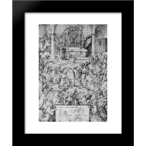 Angel Fair 20x24 Framed Art Print by Albrecht Durer