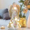thumbnail image 1 of Angel Figurine Home Decor, Angel Statue with Led Light Loving Heart Ornaments AAA Battery Powered, Perfect Gift for Mother's Day, Frind, Sister, Grandma, Unique Housewarming Gifts, Mum Gifts, 1 of 6