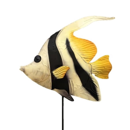 Angel Fish Garden Stake