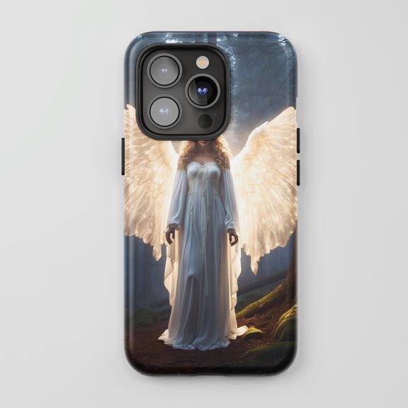 Angel Forest iPhone Case Protective White Dress