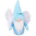 thumbnail image 1 of Angel Gnome - Gnome Gifts, Gnome Blessings, Plush Gnome Home Decor, Swedish Gnome Ornament Tomte, Spiritual Decor, Gift Figurine, 9" Plush Doll, 1 of 6