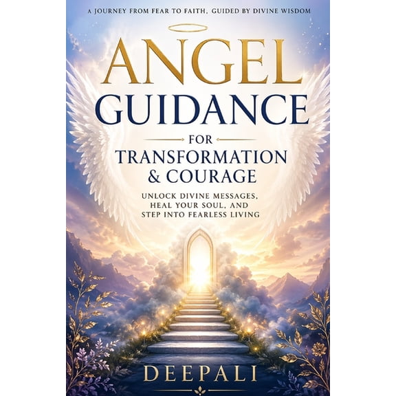 Angel Guidance for Transformation & Courage: Unlock Divine Messages, Heal Your Soul, and Step Into Fearless Living, (Paperback)