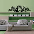 thumbnail image 1 of Angel Head with Wings Decal - 36 Inches, 1 of 1