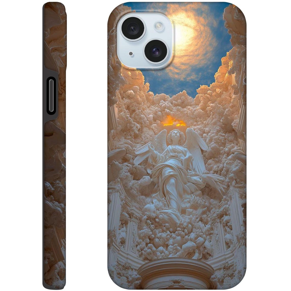 Angel Heaven Gate iPhone Case Divine Sky Design Compatible with iPhone ...