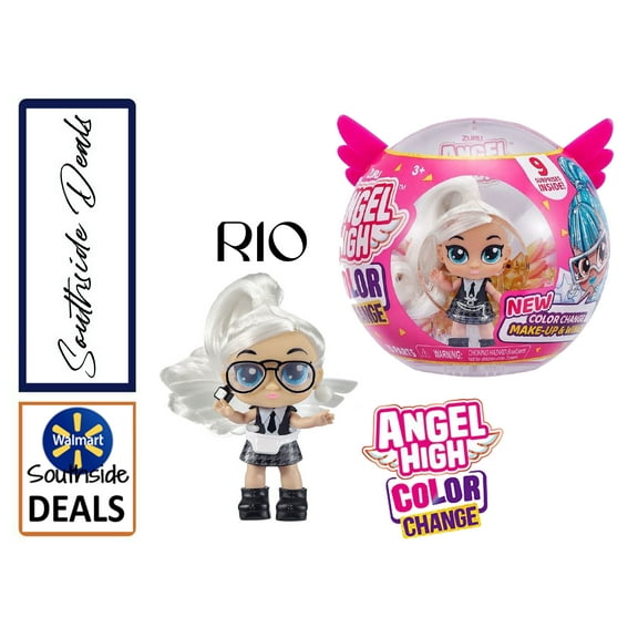 Angel High Itty Bitty Pretty Dolls with 9 Surprises Series 2 - Rio - 3 Years Old and up