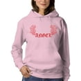 thumbnail image 1 of Angel In Red Hoodie Women -Image by Shutterstock, Female Small, 1 of 4