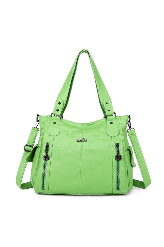 Handbags for Womens Top-Handle Hobo Purse Roomy Casual Shoulder Bags PU Tote Satchel Purse for Womens