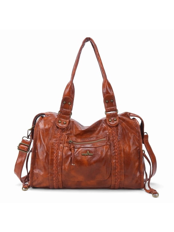 Hobo Bags For Women Vegan Leather Hobo Satchel Handbags Large Tote Purses Shoulder Bag