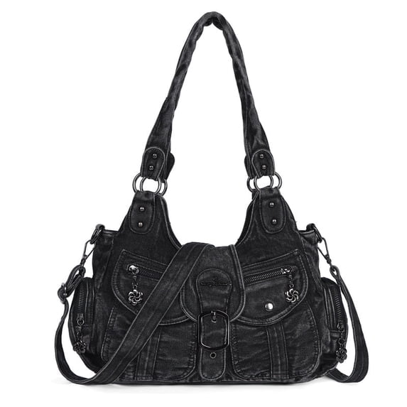 Angel Kiss Hobo Bags for Women Vegan Leather Shoulder Purses and Crossbody Ladies Tote Bags Purse