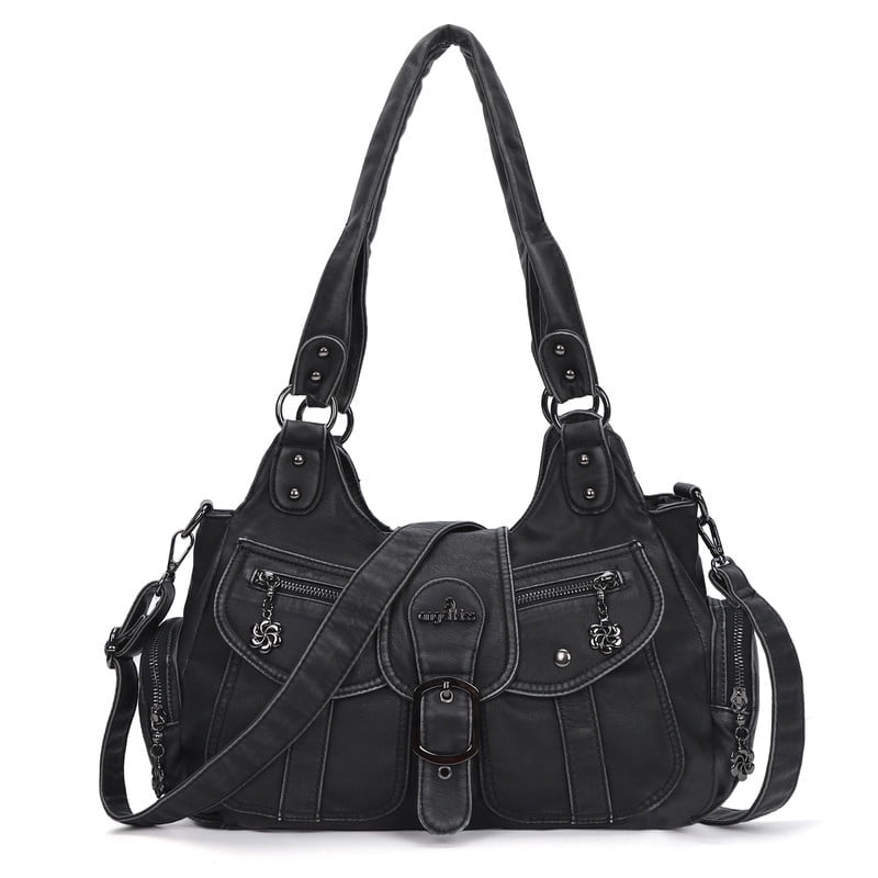 Angel Kiss Hobo Bags for Women Vegan Leather Shoulder Purses and Crossbody Ladies Tote Bags Purse