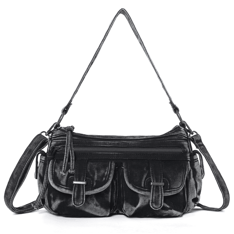 Angel Kiss Hobo Purses for Women Crossbody Shoulder Bag Ladies Multi Pocket Handbags Satchel Purse for Womens