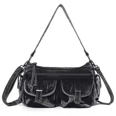 Angel Kiss Hobo Purses for Women Crossbody Shoulder Bag Ladies Multi Pocket Handbags Satchel Purse for Womens