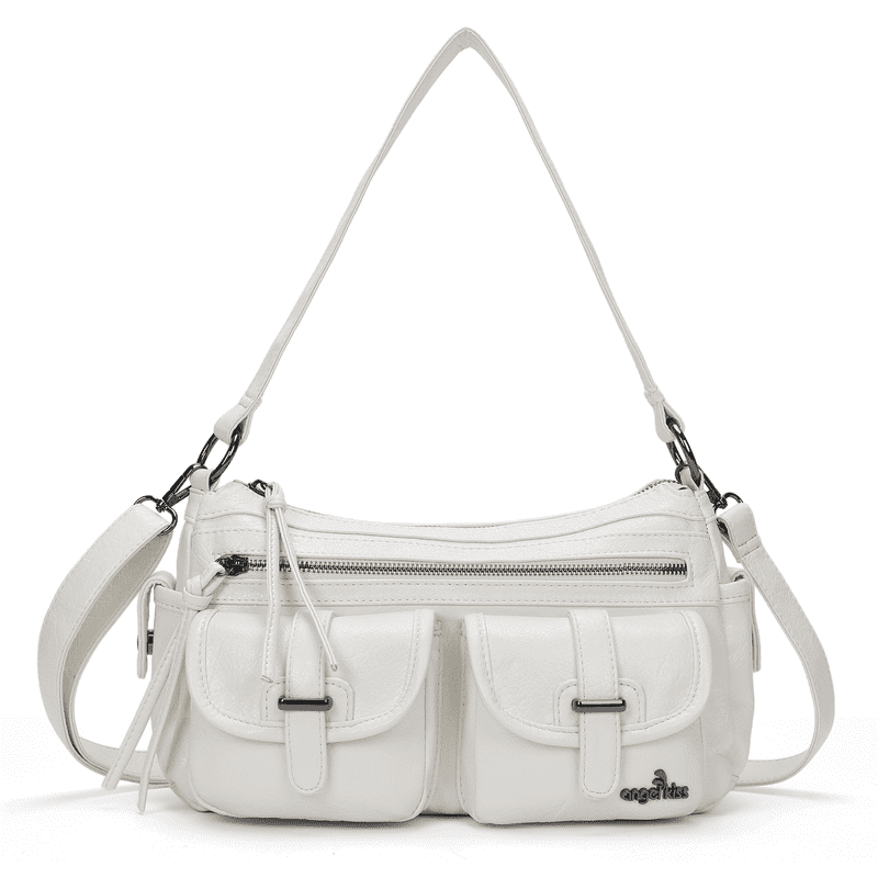 Angel Kiss Hobo Purses for Women Crossbody Shoulder Bag Ladies Multi Pocket Handbags Satchel Purse for Womens