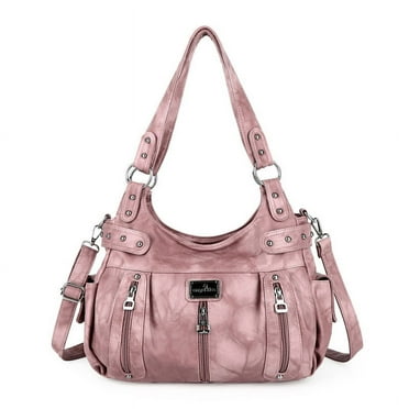 Angel Kiss Multi pocket women's shoulder bag with detachable straps