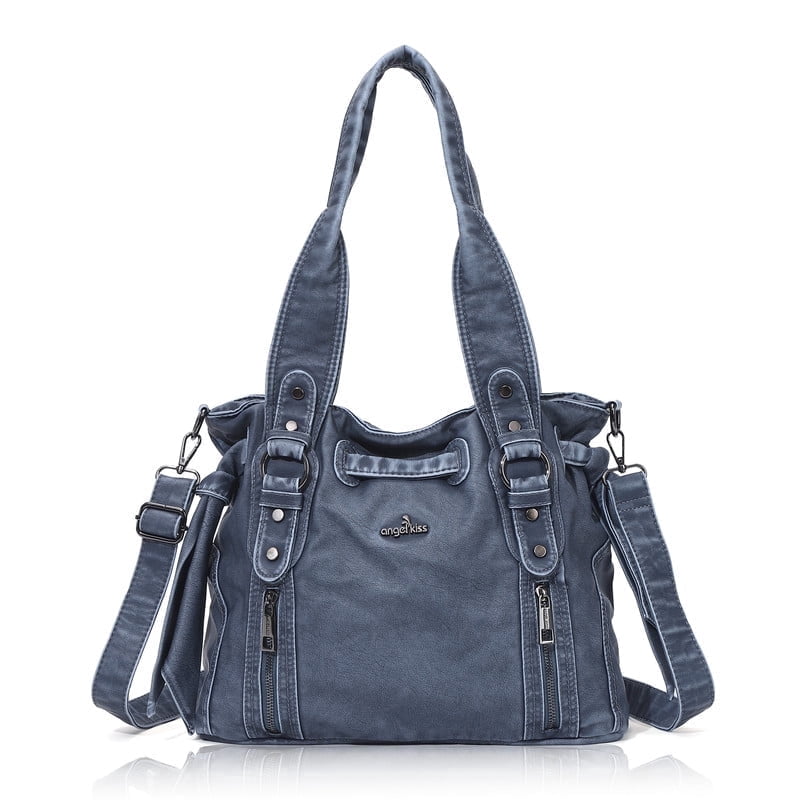 Angel Kiss Purses for Women Vegan Leather wallet and Handbags Crossbody Purses Hobo Purses Tote Satchel Handbags