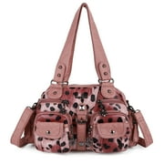 Angel Kiss Small Hobo Purses for Women Soft Vegan Leather Shoulder Bags with Crossbody Adjustable Strap