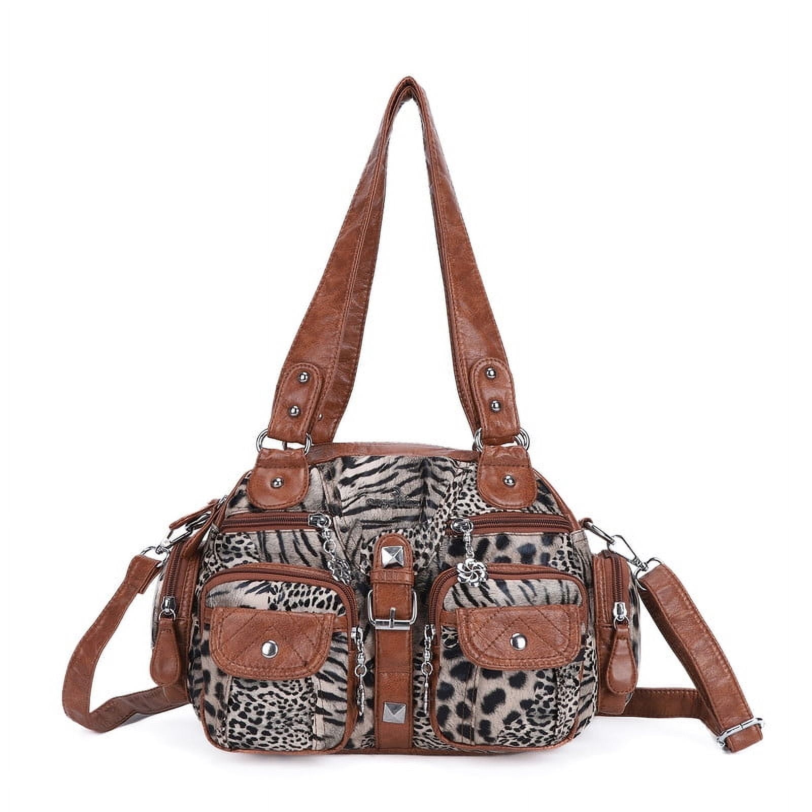 Angel Kiss Small Hobo Purses for Women Soft Vegan Leather Shoulder Bags with Crossbody Adjustable Strap