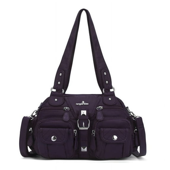 Angel Kiss Small Hobo Purses for Women Soft Vegan Leather Shoulder Bags with Crossbody Adjustable Strap