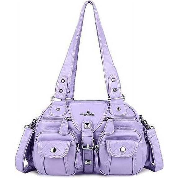 Angel Kiss Small Hobo Purses for Women Soft Vegan Leather Shoulder Bags with Crossbody Adjustable Strap