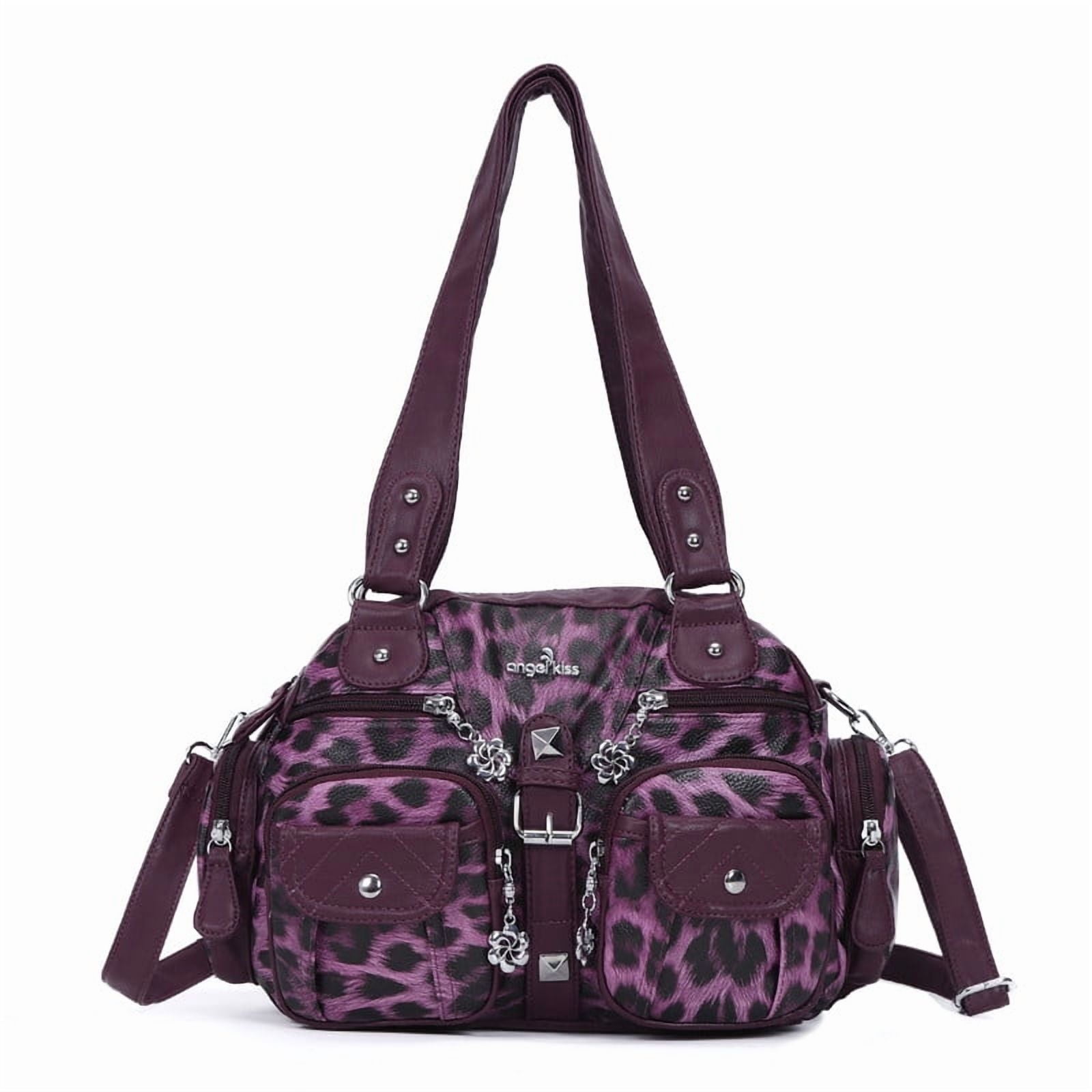 Angel Kiss Small Hobo Purses for Women Soft Vegan Leather Shoulder Bags with Crossbody Adjustable Strap