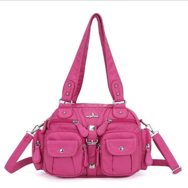 Angel Kiss Small Hobo Purses for Women Soft Vegan Leather Shoulder Bags with Crossbody Adjustable Strap