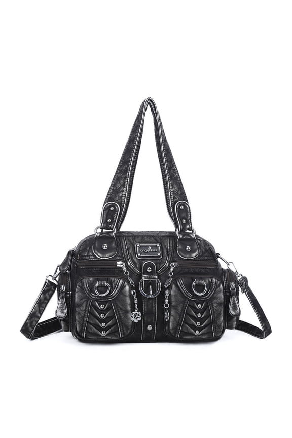Small Purse Handbag for Women Crossbody and Shoulder Bags Multipocket Soft Hobo Purses Adjustable Strap