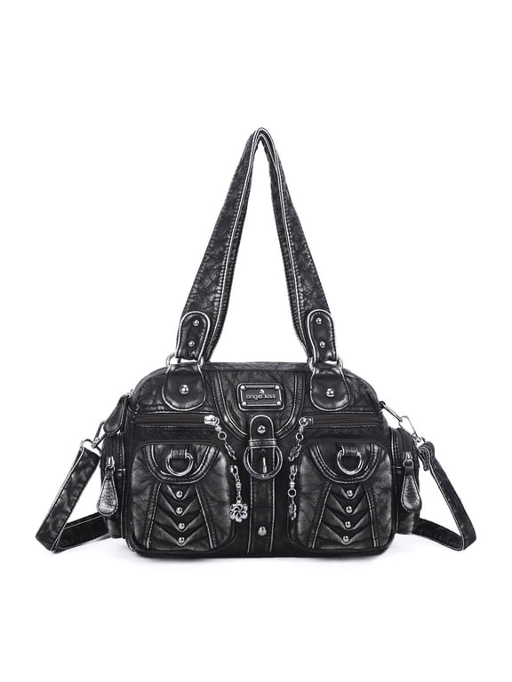 Small Purse Handbag for Women Crossbody and Shoulder Bags Multipocket Soft Hobo Purses Adjustable Strap