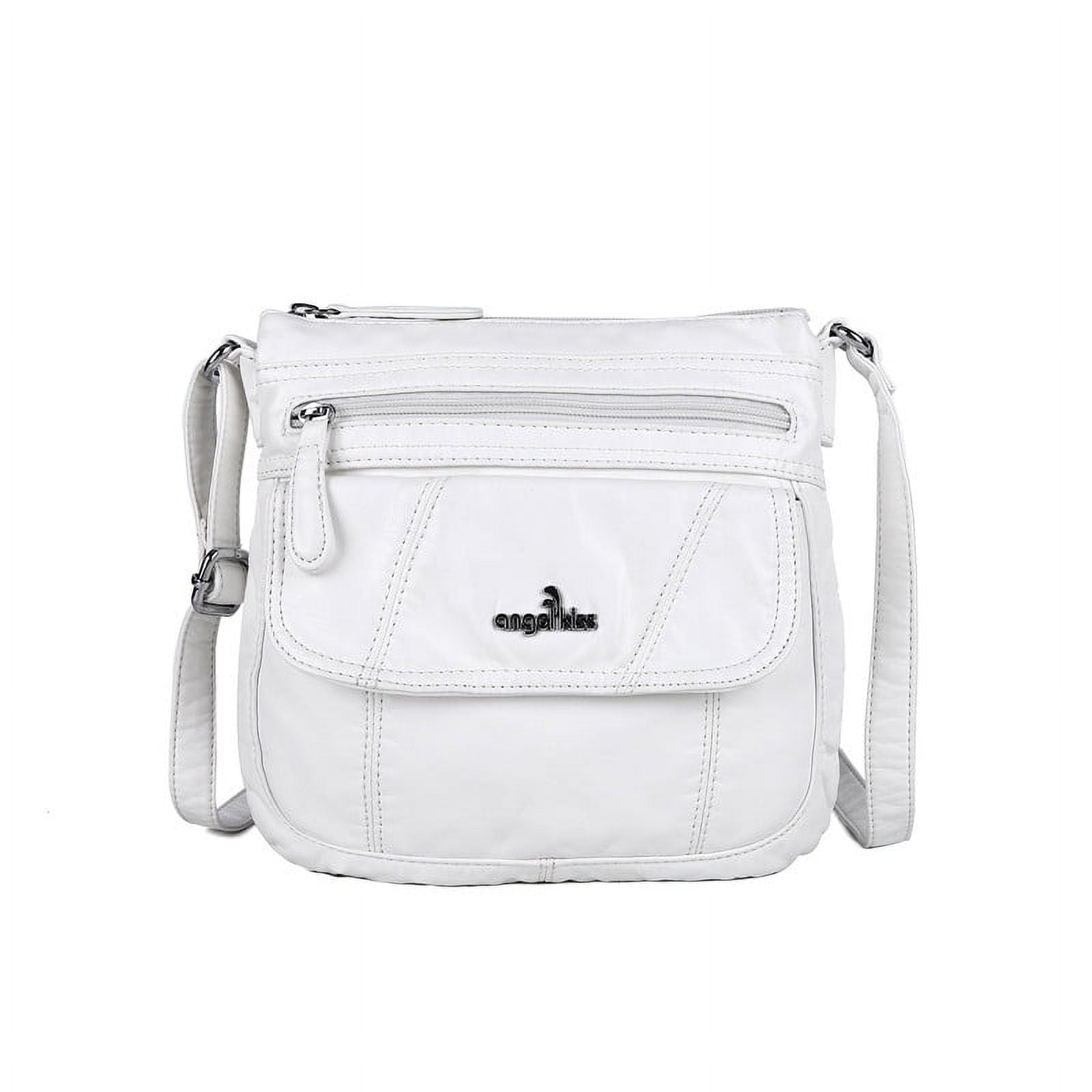 Angel Kiss Women's casual crossbody bag shoulder bag Vegan Leather Bag