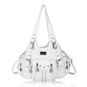 Angel Kiss for Women Large capacity Vegan Leather wallet and Handbags Crossbody Purses Multi pocket shoulder bag