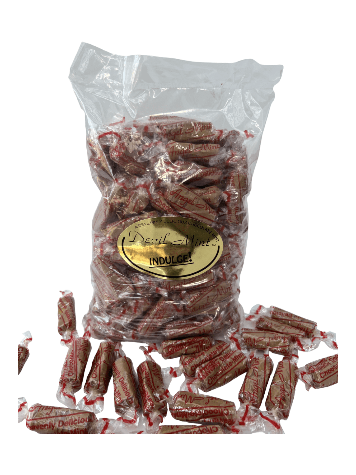 Angel Mint Chewy Mint Individually Wrapped Peppermint Stick Mints