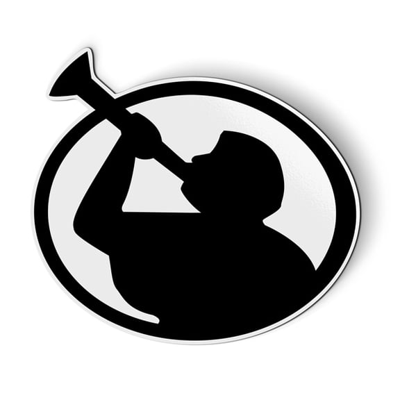 Angel Moroni Mormon - 5.5" Magnet for Car Locker Refrigerator