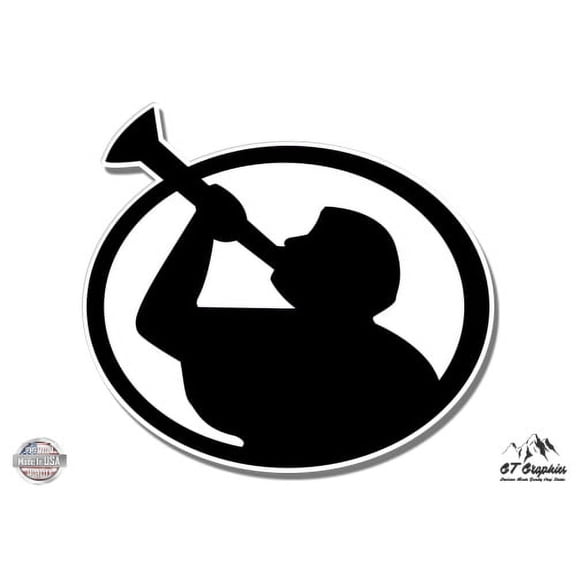 Angel Moroni Mormon - 5" Vinyl Sticker - For Car Laptop I-Pad - Waterproof Decal