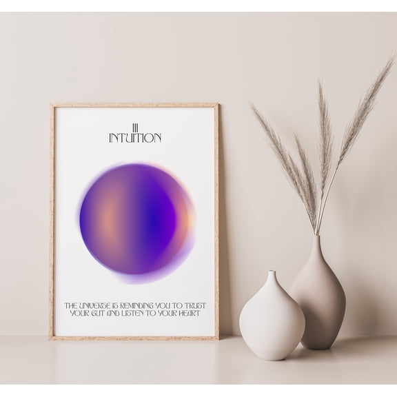 Angel Number 111 Gradient Print Intuition Numerology Art Home Decor Office Wall Art Home Decor Office Wall Art