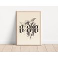 Angel Number 888 Coquette Wall Art Print, Living Room, Gallery Wall And ...
