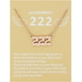 thumbnail image 1 of Angel Number Necklace With Message Card 111 222 333 444 555 666 777 888 999 Lucky Numbers Necklace Numerology Jewelry For Her[Z3322], 1 of 1