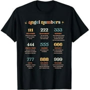 Angel Number Shirt Angel Aesthetic Retro Indie Angel Core T-Shirt