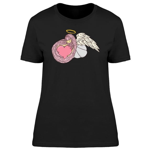 Angel Of Heart T-Shirt Women -Image by Shutterstock, Female Small