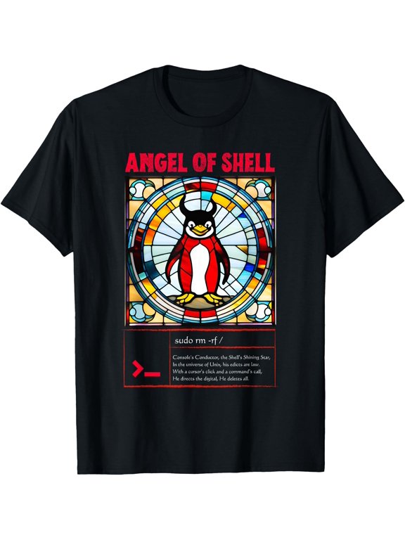 Angel Of Shell Linux T T-Shirt
