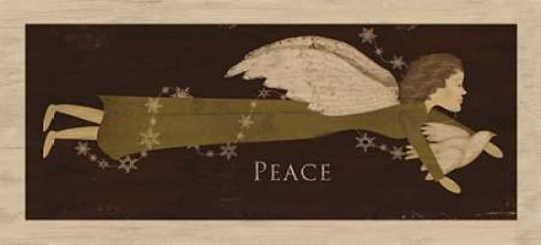 Angel Peace Canvas Art - Beth Albert (10 x 20)