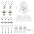 thumbnail image 1 of Angel Pearl Beads Pendant Keychain,Angel Fairy Dangle Charms, 1 of 5
