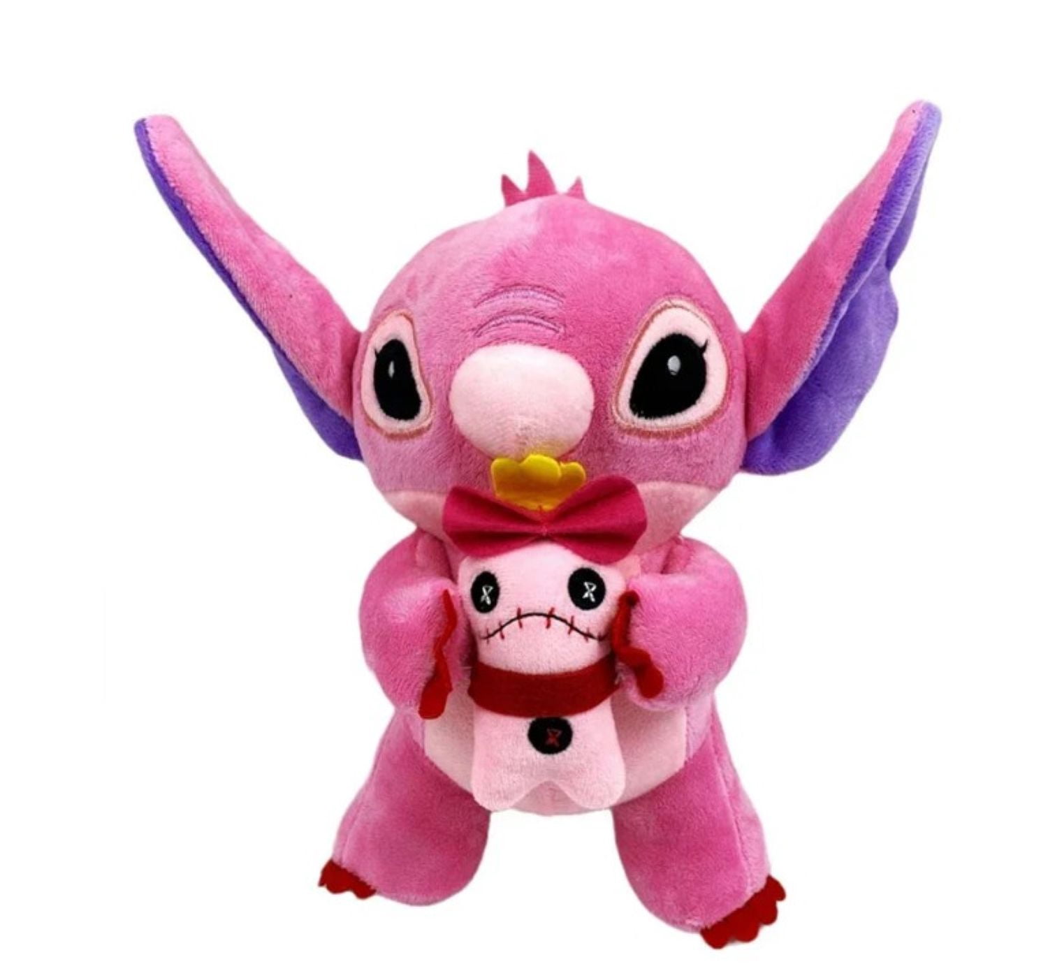 Angel Plush Doll with Scrump  9" Stuffed Toy  Pink Alien from Lilo & Stitch