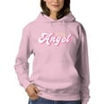 thumbnail image 1 of Angel Quote With Ring Hoodie Women -Image by Shutterstock, Female x-Large, 1 of 4