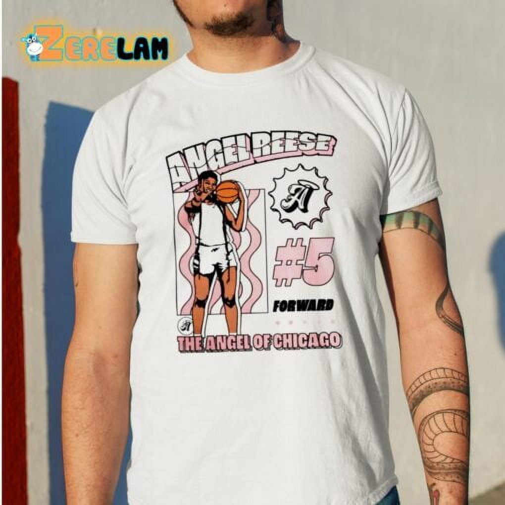 Angel Reese Angel In Chicago 5 Forward Shirt