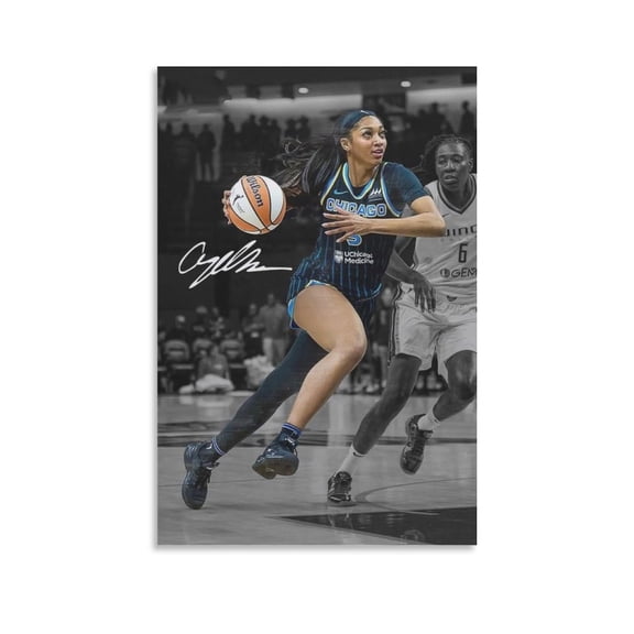 Angel Reese Canvas Poster Wall Art Poster Gifts Bedroom Prints Home Decor Hanging Picture Canvas Painting Posters 24x36inch(60x90cm)